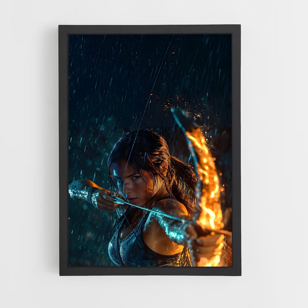 Poster Lara Croft : Striking Archer – affiche Tomb raider (vue 2)